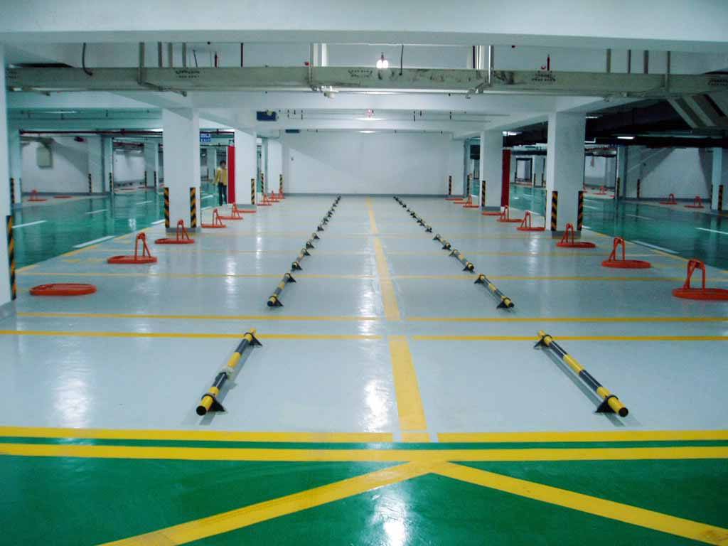 浦东新区停车场车位划线厂家|地下车库划线厂家价格 
